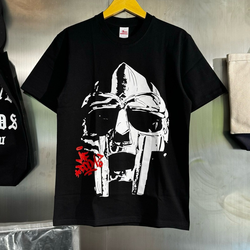 MF DOOM - THROW TSHIRT สีดํา
