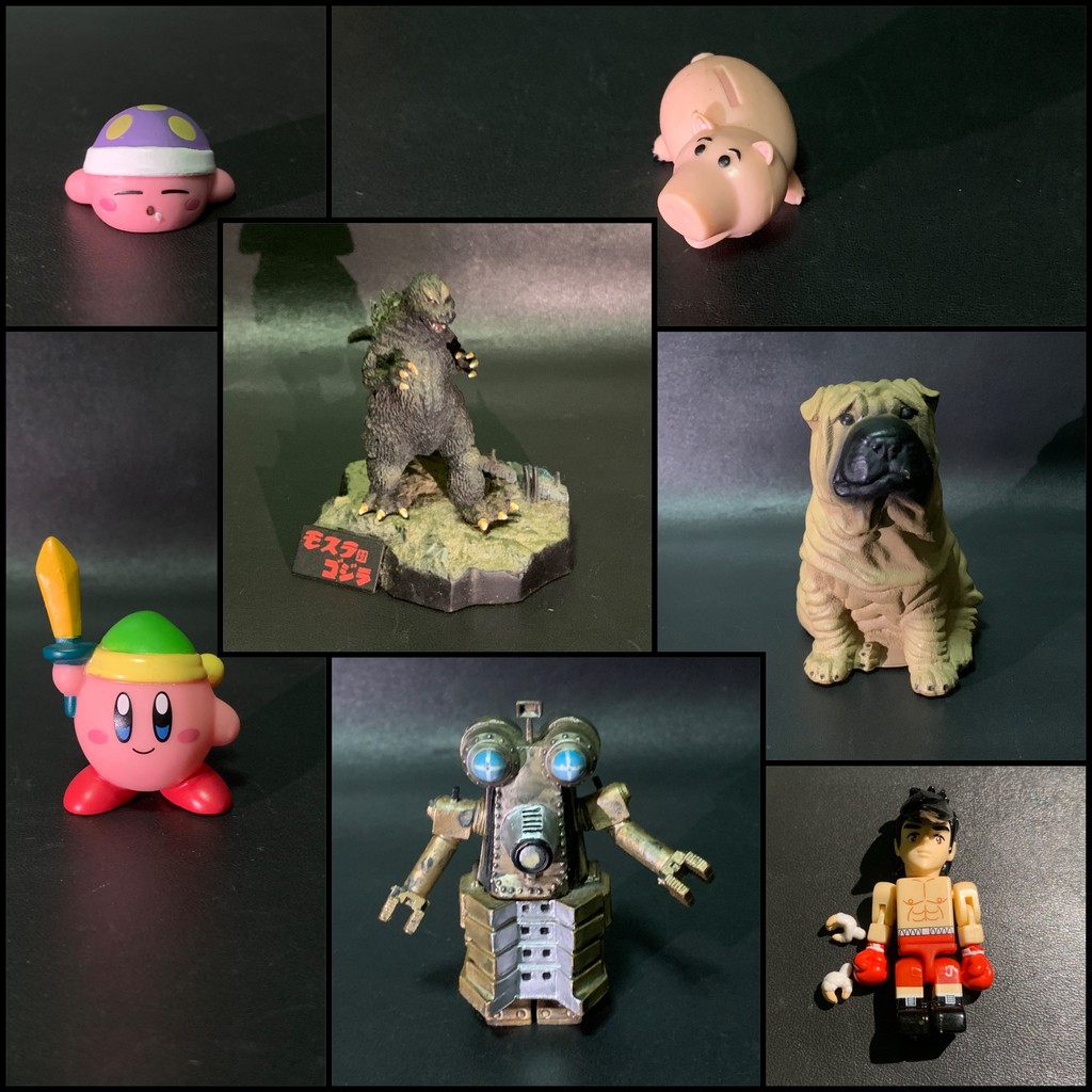 🇯🇵ของเล่นนของสะสม ญี่ปุ่นมือสอง แท้💯 Castagna Shar Pei Dog, Kauju, Godzilla, Ham, Kirby, Yabuki Joe