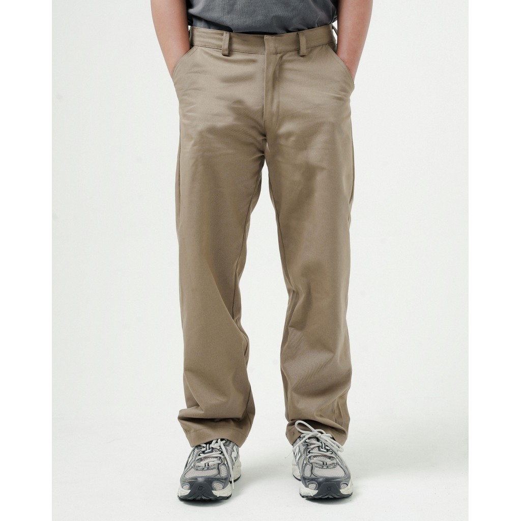 หนักจริง - Basic Pants Khaki