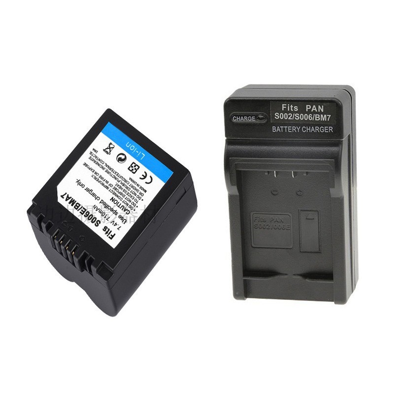 เหมาะสําหรับ Panasonic CGA-S006E เครื่องชาร์จแบตเตอรี่กล้อง FZ18 FZ28 FZ30 FZ35FZ50FZ7FZ8