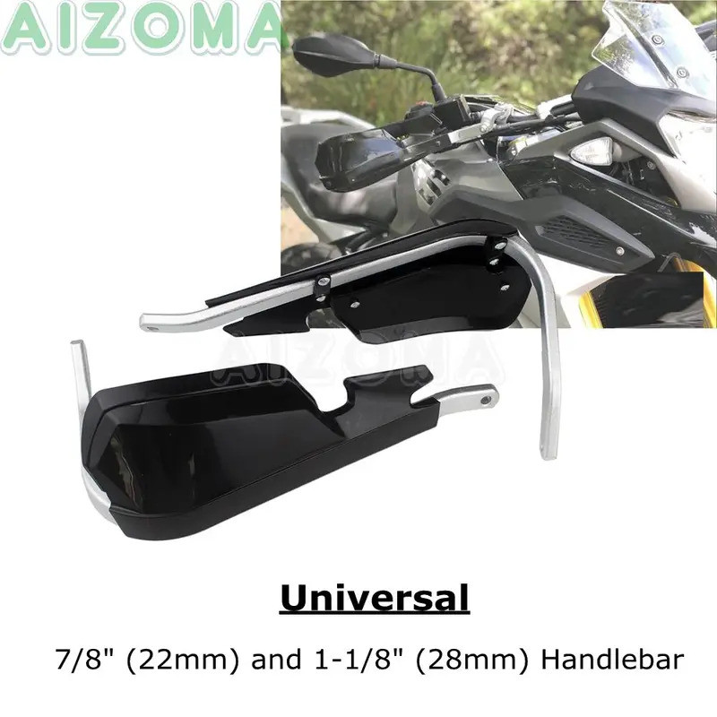 1 Pair Motorcycle Dirt Bike 22/28mm Universal Handguards Kit 7/8''& 1-1/8" For Kawasaki Suzuki GSXR 