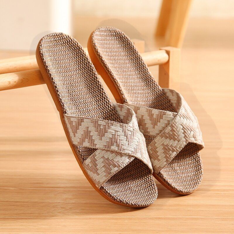 รองเท้าโรงแรม รองเท้าใส่ในบ้าน ใส่ในออฟฟิศ ใส่ในห้องน้ำ สวมใส่สบาย (TZE-03) - รูปที่ 3