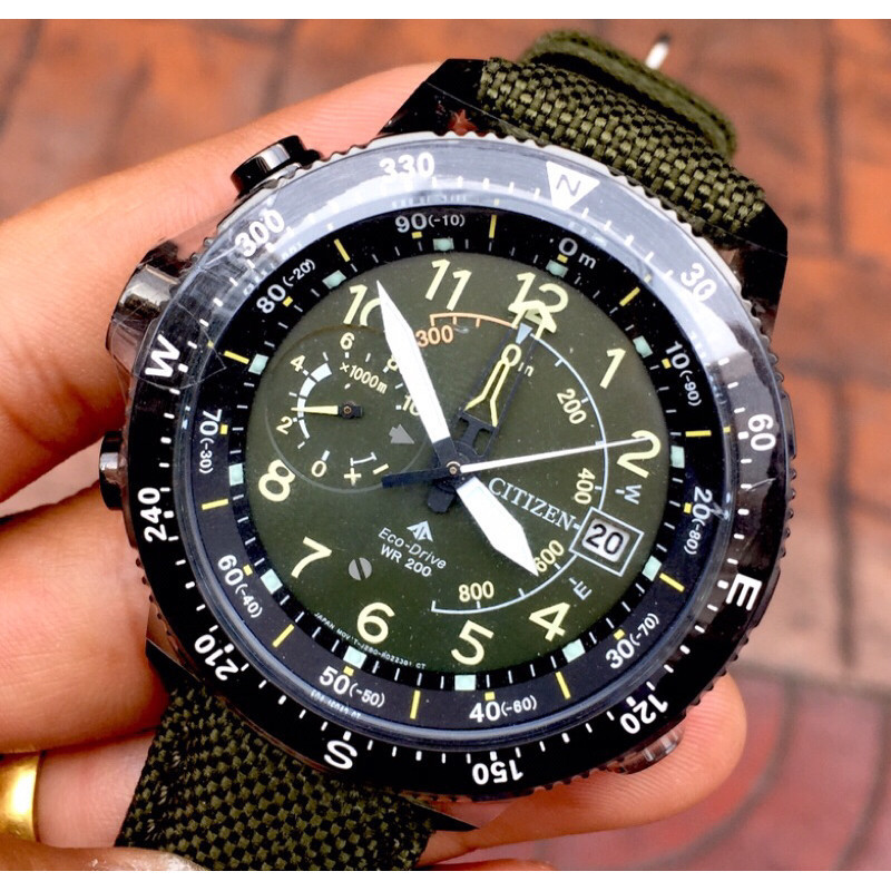 นาฬิกาข้อมือCitizen Promaster Eco-Drive 200M BN4045-12X
