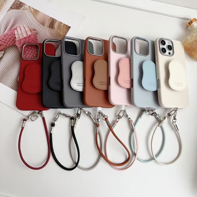 กรณีสําหรับ เสี่ยวหมี่ เรดมี่ หมายเหตุ 14 15 มือโปร บวก 13 12 4ก 5ก ปกเชือกเส้นเล็กโซ่กันกระแทกหนังรูปแบบวุ้นวงเล็บนุ่มโทรศัพท์ปลอก