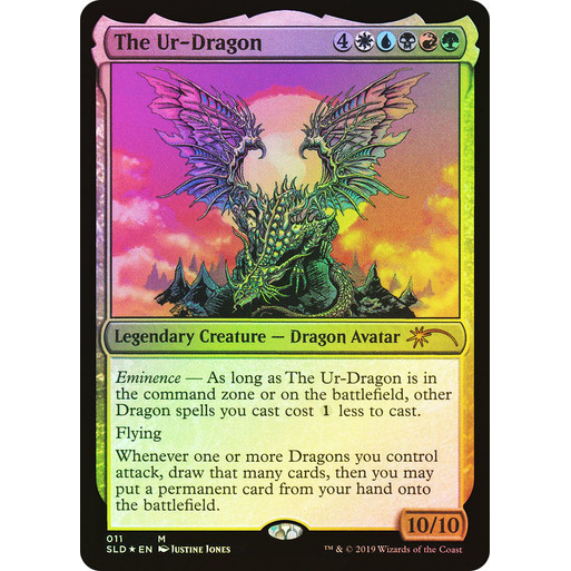 การ์ด EDH PlayTest - The Ur-Dragon (มัลติ)