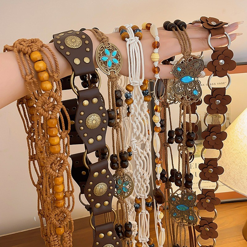สร้อยเอวกิ๊ฟต์สไตล์เกาหลี ดีไซน์ Boho Chic