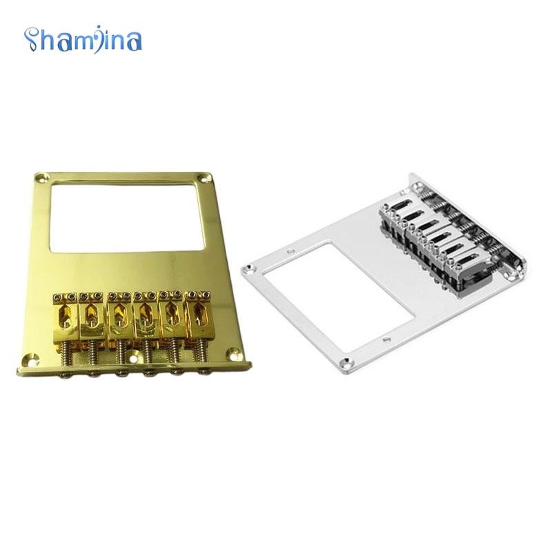 [Shamjina] Humbucker Bridge Humbucker Bridge สําหรับกีตาร์ไฟฟ้าสไตล์ 6 สายสะพาน