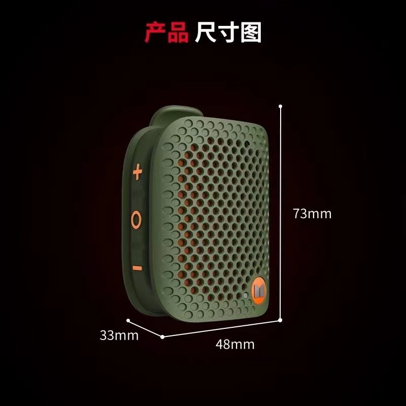 Monster Monster M3 ไร้สายบลูทูธกลางแจ้งแบบพกพาลําโพงขนาดเล็กชาร์จ Mini