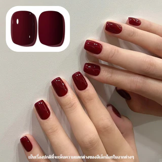 XEIJAYI 15มล--M083 น้ำยาทาเล็บสีแดงสไตล์เรโทร เงางาติดทนนาน เหมาะสำหรับงาน DIY ที่บ้านและร้านทำเล็บ