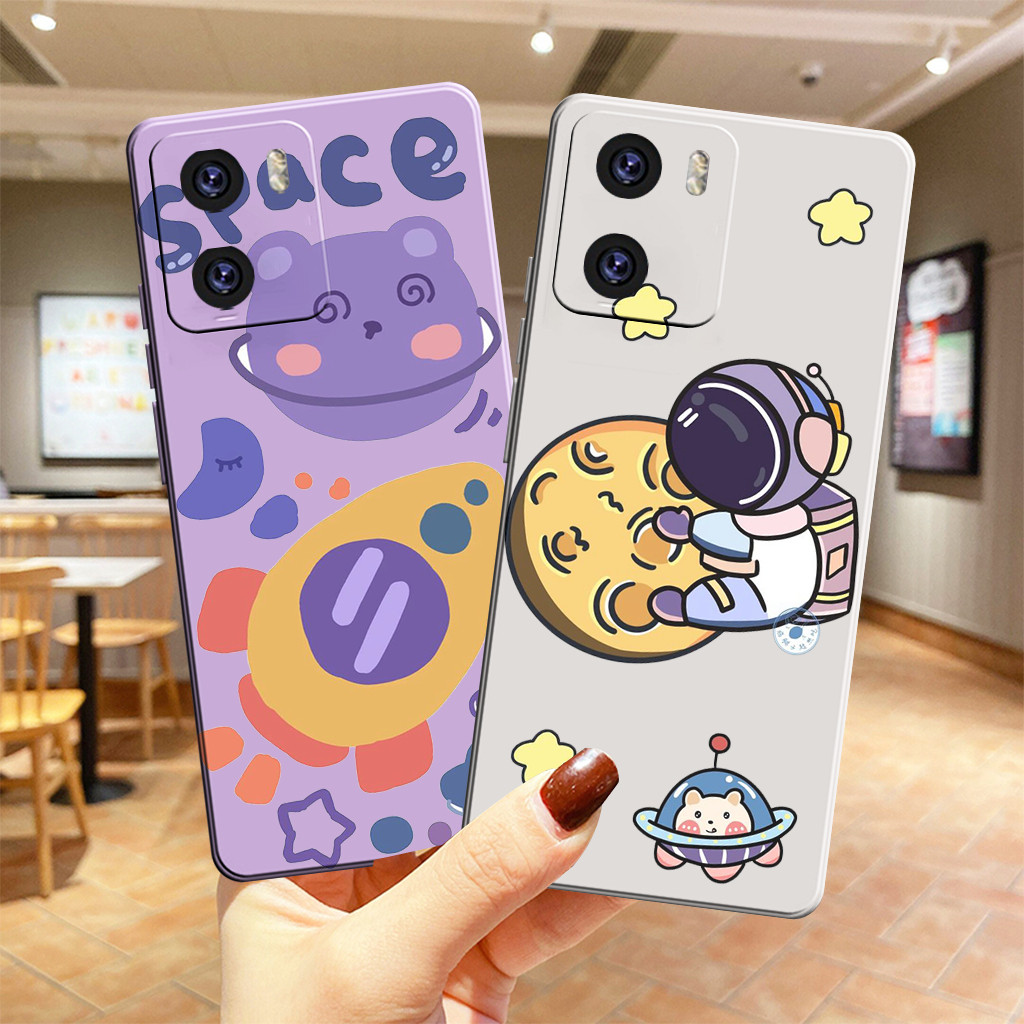 [031] Vivo Y91 Y93 Y95 Y91c Y1s Y15s Y01 V21e V23e Case Candy Pro Camera Softcase Silicone Motif All