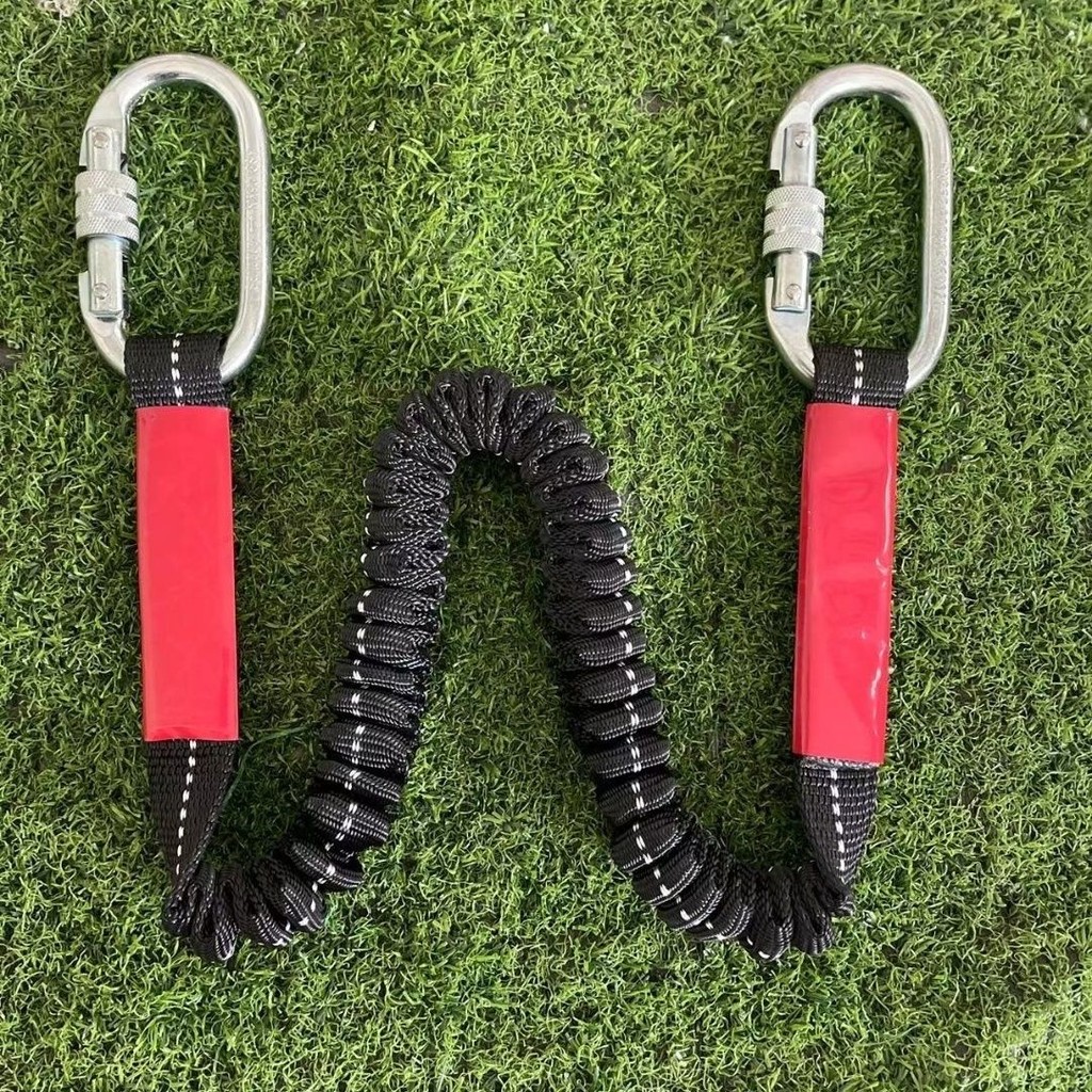 เข็มขัดนิรภัยเชือกโพลีเอสเตอร์ High-Layer Retractable มัลติฟังก์ชั่นสำหรับ Mountaineering อเนกประสงค์Anti @-