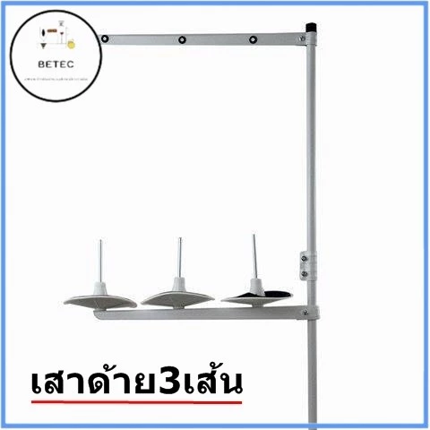 เสาด้ายจักรอุตสาหกรรม ชุดเสาตั้งด้ายสำหรับจักรเย็บผ้า ติดตั้งบนโต๊ะจักร thumbnail 3