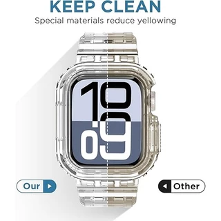 สายซิลิโคนโปร่งใส + สําหรับ Huawei นาฬิกา Fit 5 Band สร้อยข้อมือซิลิโคนสําหรับ Huawei นาฬิกา Fit 4/3 Clear กีฬา Watchband อุปกรณ์เสริม