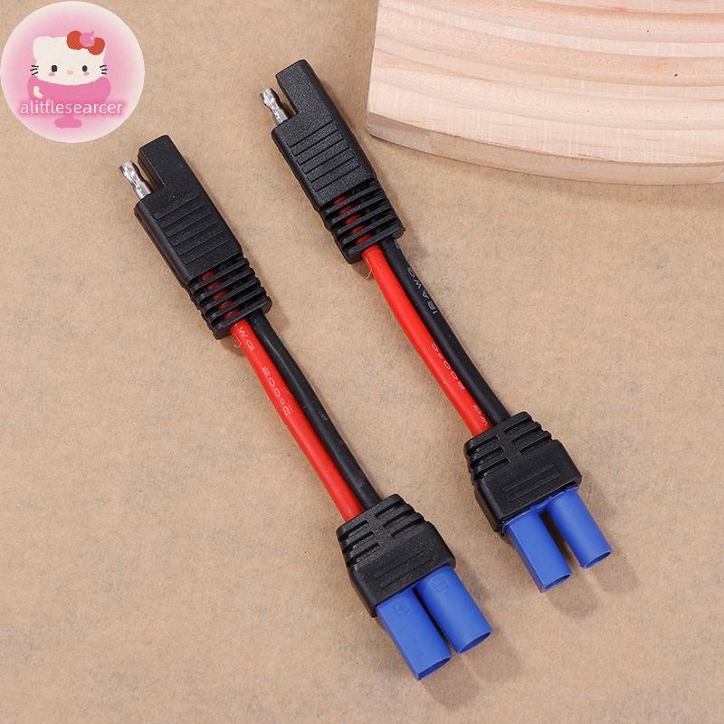 Alittlesearcer SAE To EC5 ชายปลั๊กเชื่อมต่อ SAE สายไฟยานยนต์ลวด SAE To EC5 หญิงสายไฟปลั๊ก DIY 12 AWG