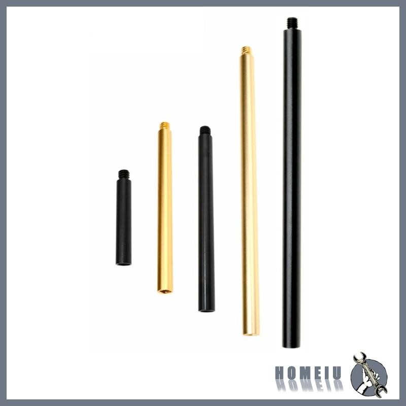 HOMEIU 1 4 สกรู Extension Rod มือถือขาตั้งกล้อง Mount Monopods Extension Rod อลูมิเนียม