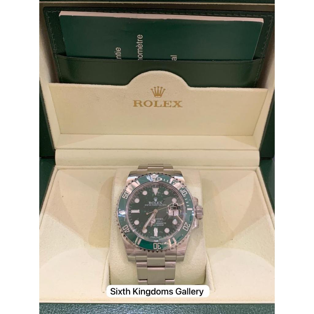 LOUIS VUITTON Rolex Submariner Date Hulk 40mm 116610 หลุยส์ วิตตอง