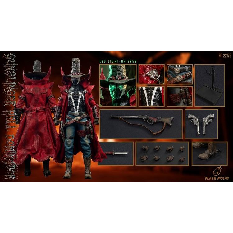 Flash Point Studio 1/6 Cowboy Hell Leader Regenerator Spawn Action Figure FP-22172