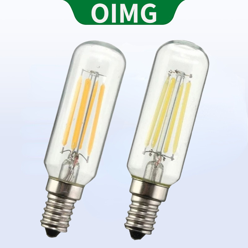Oimg E14 LED Cooker Hood Extractor พัดลมหลอดไฟ Warm White Light T25 2w 4w 220v สกรูขนาดเล็กเปลี่ยน 20w 40w หลอดฮาโลเจน Cool White/Neutral สีขาว/Warm White