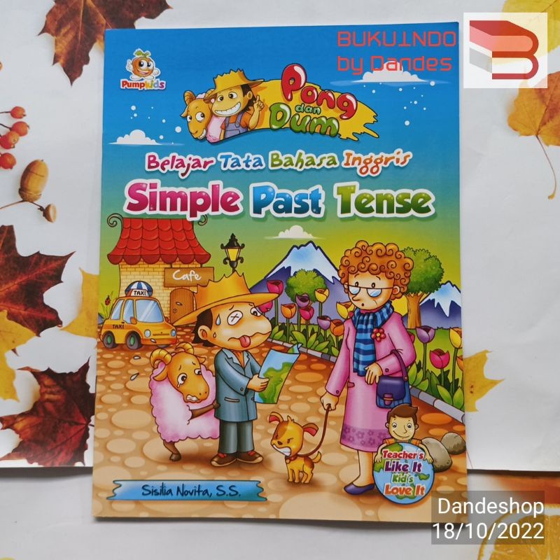 Pong & Dum Learn Simple English Grammar Past Tense - CHILDRENS BOOK