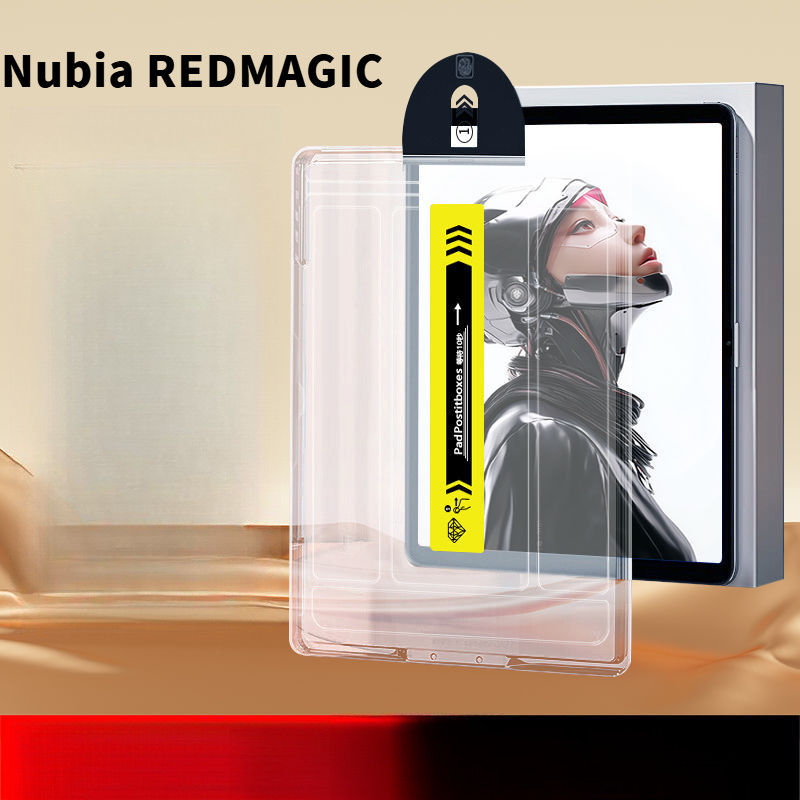 ใหม่ล่าสุด 2.5D กระจกนิรภัย ZTE RedMagic แท็บเล็ต 3/3 Pro 9.06"2025 Astra 2 Auto Alignment Kit กระจกนิรภัยสําหรับ ZTE Nubia REDMAGIC Gaming แท็บเล็ต Pro 2024 Red Magic Nova 10.9 นิ้ว