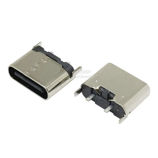 TYPE-C 2P ซ็อกเก็ตแนวตั้งแนวนอนซ็อกเก็ตหญิง 90 องศาซ็อกเก็ต 2 พินบอร์ด USB ง่ายอินเทอร์เฟซการชาร์จอย่างรวดเร็ว