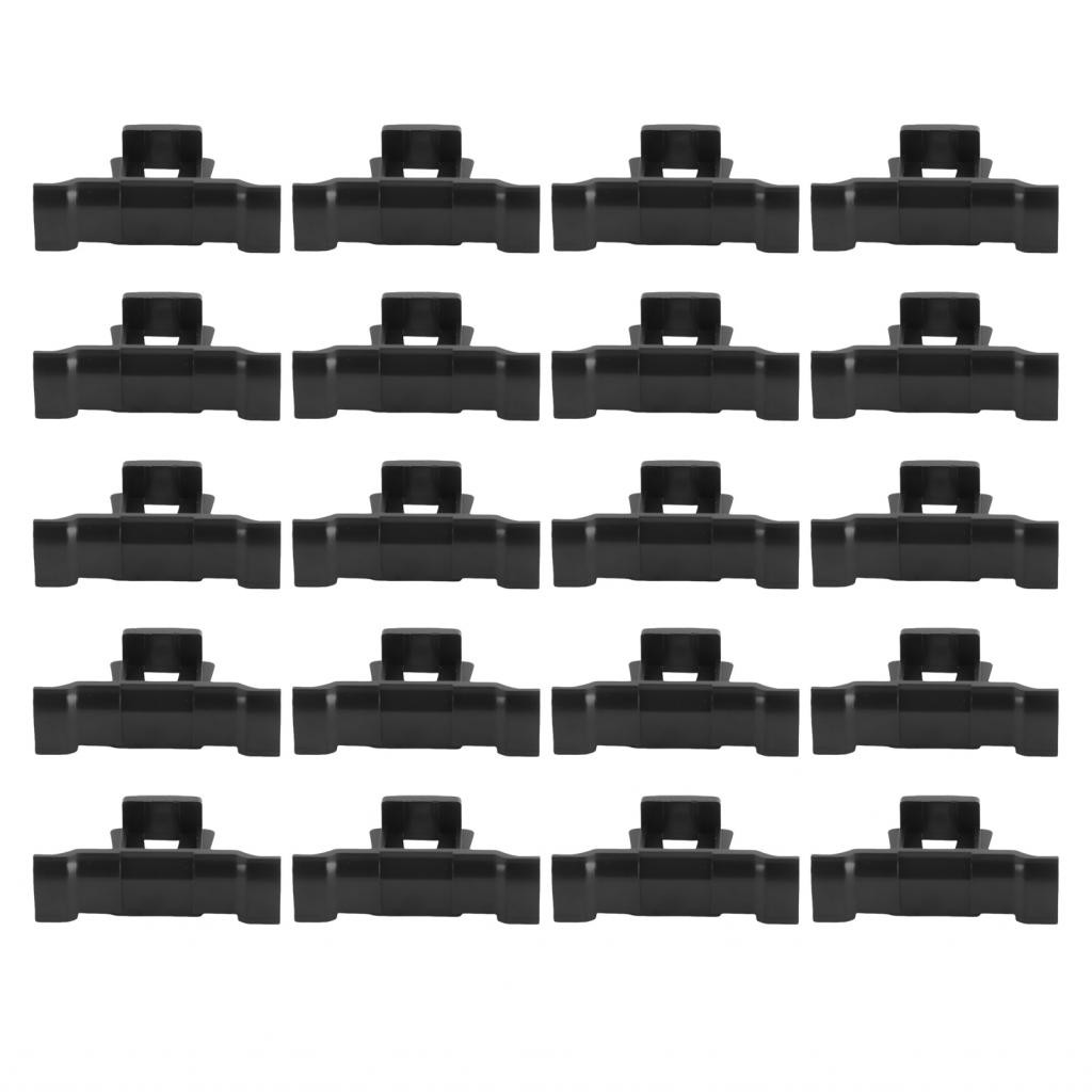 KKMOON-TH SOLAR PANEL DRAIN CLIP CLIP WATER GUIDE