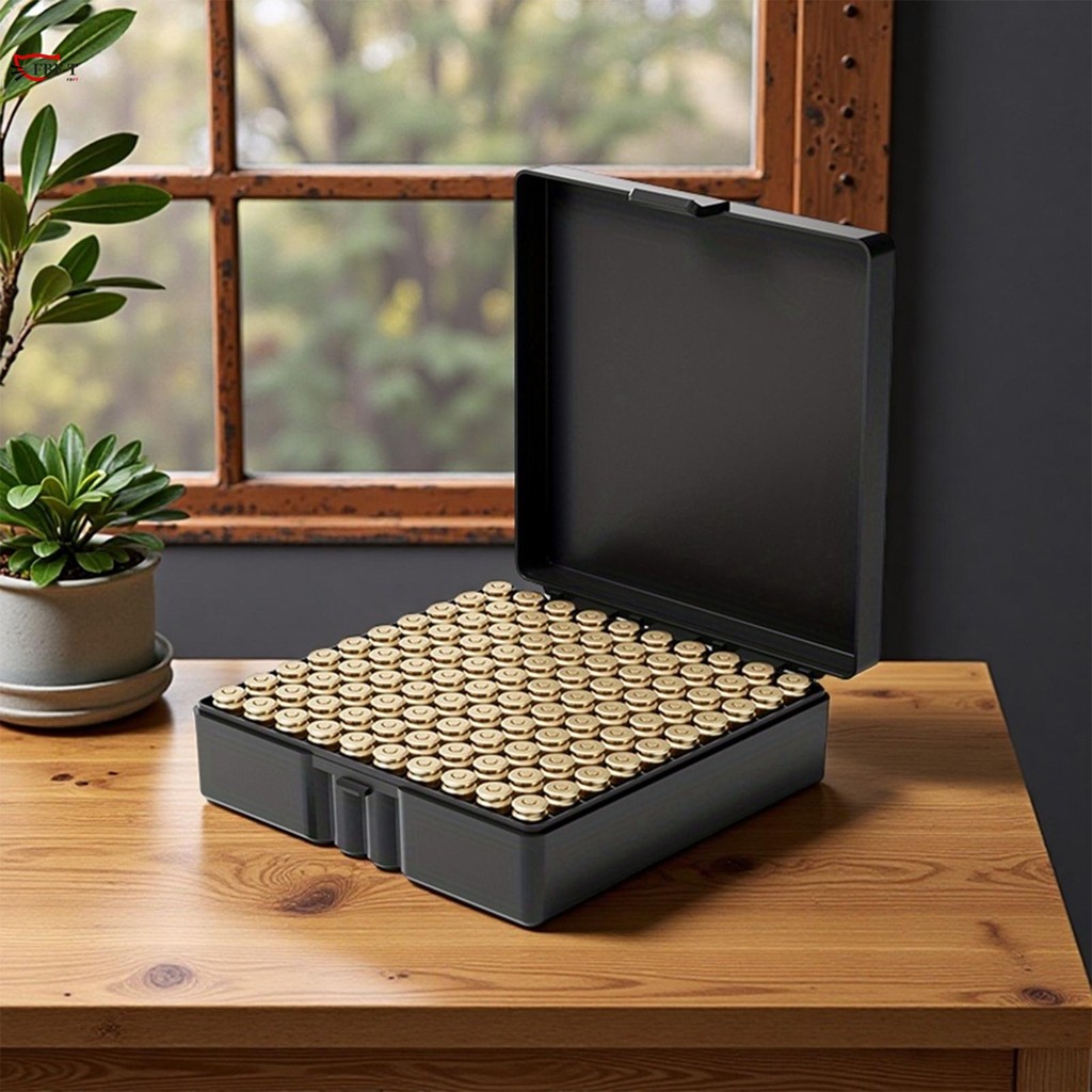 Flip-Top Multi-Compartment Storage Box Heavy Duty Parts Organizer with Dividers for Range Training & Storage ราคา ถูกที่สุด ดีลบีเคเค แกลเลอรีภาพที่ 5