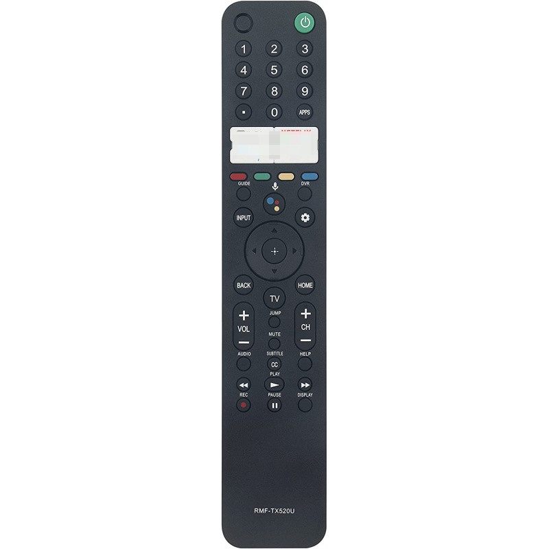 RMF-TX520U เสียงรีโมทคอนโทรลพร้อมไมโครโฟนสําหรับ Sony สมาร์ททีวี Series A80J X95J X91J X90J X85J X80