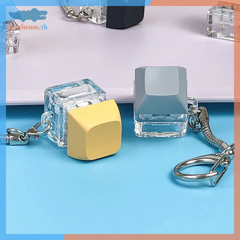 Forthewin Muyu Decompression พวงกุญแจคีย์บอร์ดแบบกลไกปุ่มพวงกุญแจ 60-100 Char. ไทย