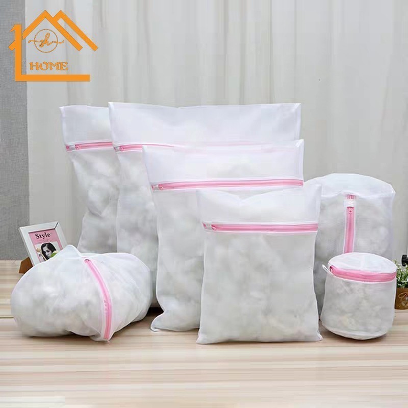 ZZ HOME01  ถุงซักผ้า กระเป๋าซักชุดชั้นใน ถนอมผ้า ป้องกันผ้าเสียทรง - รูปที่ 4