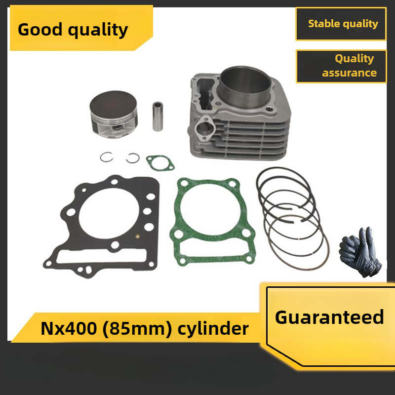 กระบอกสูบเครื่องยนต์รถจักรยานยนต์เหมาะสําหรับ HONDA XR400 XR400R NX400 NX400i ลูกสูบกระบอก