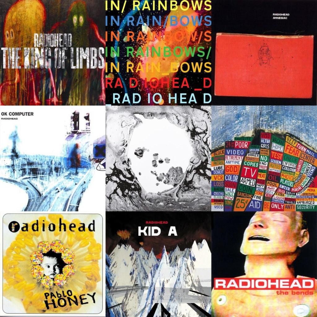 Radiohead CD cds อัลบั้ม OK คอมพิวเตอร์ King of Limbs The Bends A Moon Shaped Pool Pablo Honey Hail 