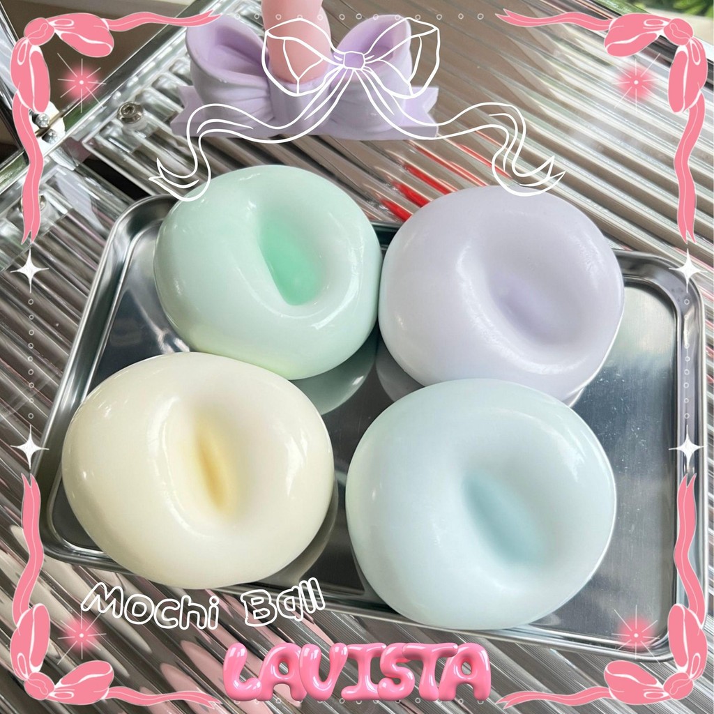 [ส่งจากไทย] โมจิสไลม์บอล MOCHI BALL นุ่มหนึบสโลว์มาก