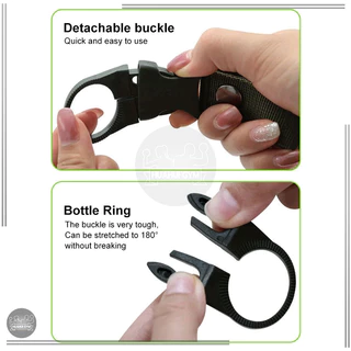 สายแขวนขวดน้ำ ที่ห้อยขวดน้ำอเนกประสงค์ แบบร้อยเข็มขัด Climb Carabiner รับน้ำหนักได้ 3.3 kg