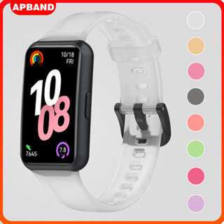 สายยางซิลิโคน for Huawei Band 10 9 8 /NFC กีฬาอ่อนเปลี่ยนสาย…
