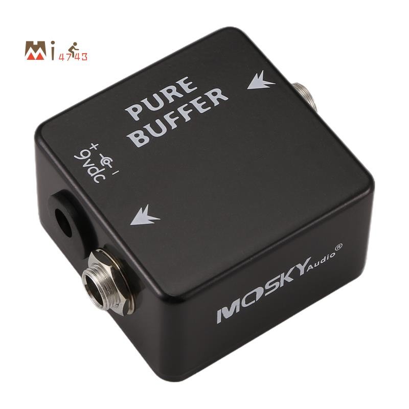 Mi4743MOSKY PURE Buffer กีตาร์บัฟเฟอร์กีตาร์ Effect Pedal Full Metal Shell กีตาร์อะไหล่และอุปกรณ์เสร