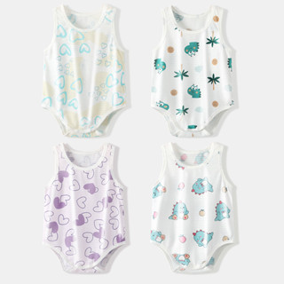 ผ้าธรรมชาติโมดอล, ชุดหมีสําหรับเด็กทารกฤดูร้อนสไตล์เสื้อกั๊ก…