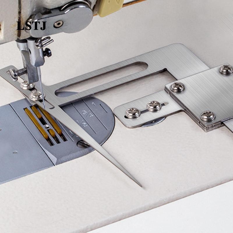 [Lstjj] Positioning Assistant Tool ชิ้นส่วนเครื่องวัดตะเข็บขนาดขนาดกะทัดรัดตําแหน่งตะเข็บขอบห่อเครื่องมือสําหรับเย็บผ้า