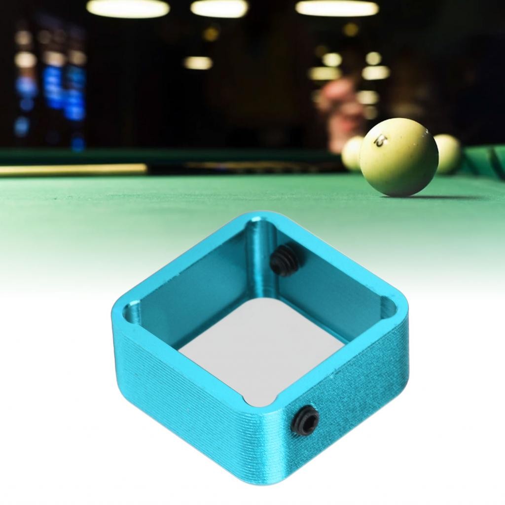 Magnetic Billiard Chalk Holder Pool Snooker Case Portable เพื่อความบันเทิง