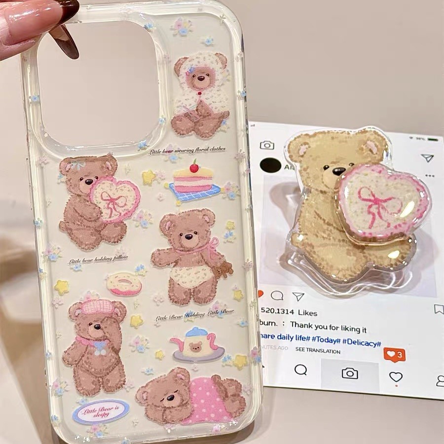 Shaking Happy Puppy Samsung S26 S25 S24 S23 S22 S21 S20 FE Ultra Plus A55 A16 ครีมเคสโทรศัพท์ป้องกัน