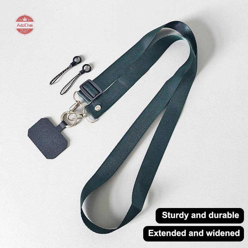 AdaChoi ปรับCrossbodyสายคล้องโทรศัพท์มือถือAnti-lost Lanyardสร้อยคอกล้องเชือกยาวสําหรับHuawei TH - รูปที่ 2
