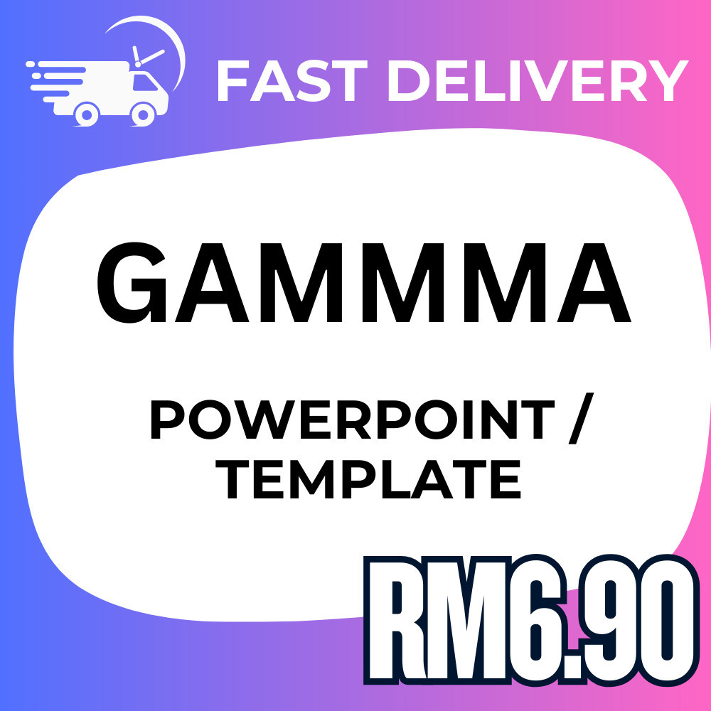 ตัวช่วยแม่แบบ Gamma Ai Powerpoint