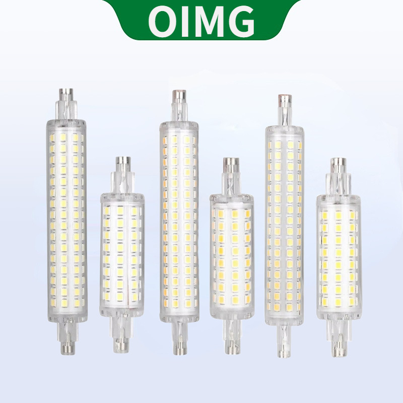 OYMG R7S ไฟ LED J78 J118 220V 2835SMD 64 128pcs LED 78mm 118mm Spotlight เปลี่ยนฮาโลเจน Floodlight ร