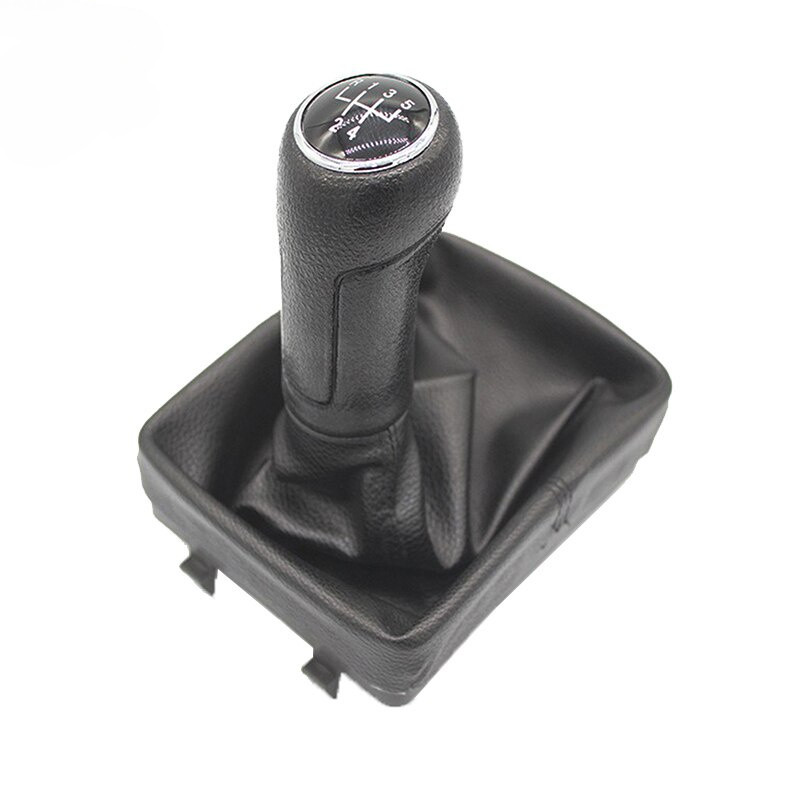 POSSBAY สําหรับ Volkswagen Polo 9N 9N2 2002-2009 5 ความเร็วรถเกียร์ธรรมดาเกียร์ Shift Knob Lever Shi