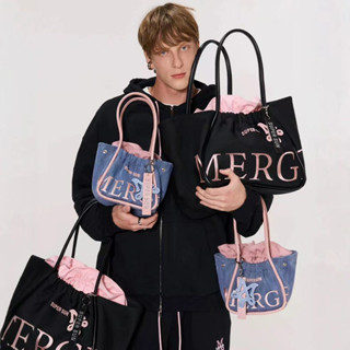 แบรนด์ดีไซเนอร์ Merge collaboration abina limited tote bag O…