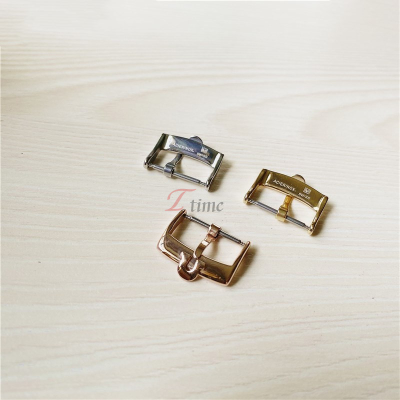 ปรับให้เข้ากับโอเมก้าเข็มกลัดผีเสื้อเข็มกลัดสายรัดหัวเข็มขัด omeg นาฬิกาอุปกรณ์เสริมเข็มขัดหัวเข็มขัด 16 18 20 มม. ปุ่ม - รูปที่ 2