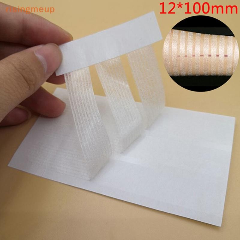 [risingmeup] 1X Wound Closed Medical Surgical Tape Suture Steri-Strip Skin Closed Strips ใหม่