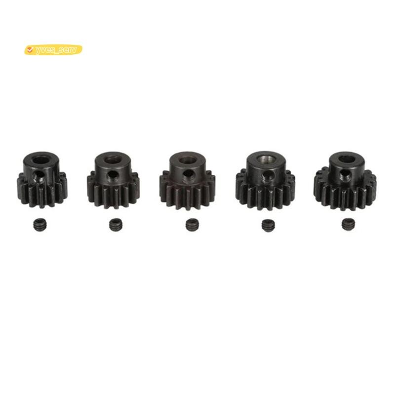 yves_service5Pcs 8195 5mm M1 13T 14T 15T 16T 17T Pinion มอเตอร์เกียร์สําหรับ 9116/V3 9020-V3 9021-V3