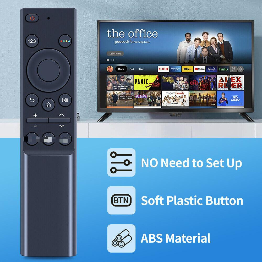 SAMSUNG ใหม่สําหรับSamsung BN59-0138Dรีโมทคอนโทรลสําหรับ2021สมาร์ททีวีUE43AU7100U UE43AU7500U UE50AU