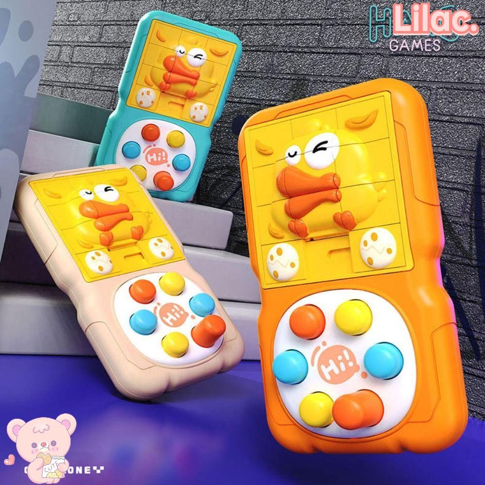 LILAC Whack-a-Mole การประสานมือตา,พลาสติก Interactive ของเล่นเพื่อการศึกษา, 8 รูปแบบ Mini สีสุ่มเด็ก